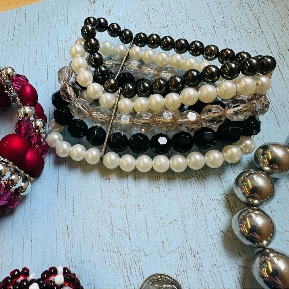 Stretch Beaded Bracelet Bundle‎ - Picture 5 of 6